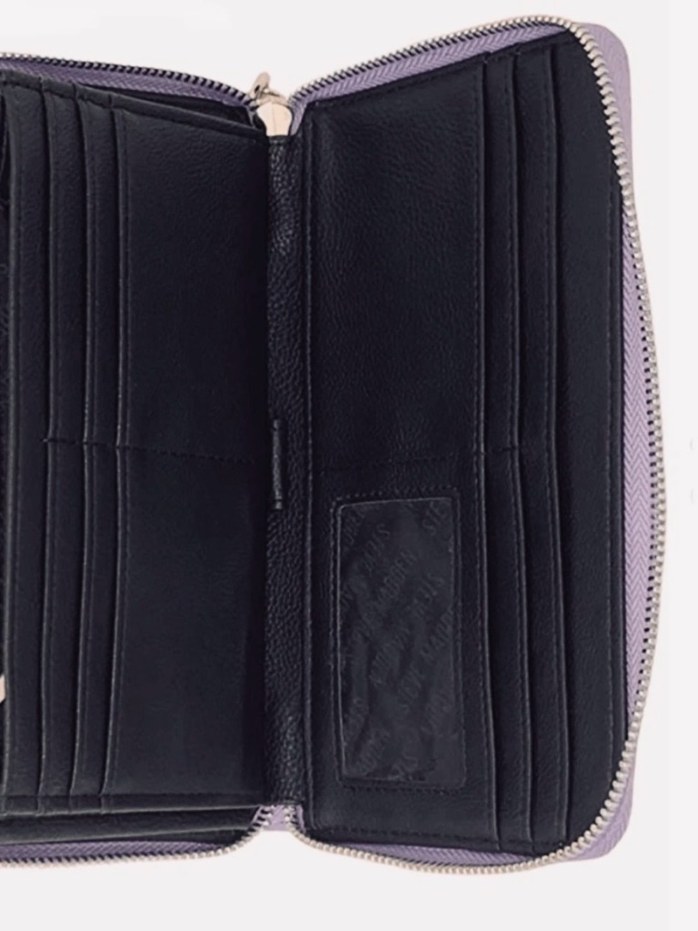 Steve Madden Bzippy Zip Around Wallet in Lilac - Picture 5 of 5